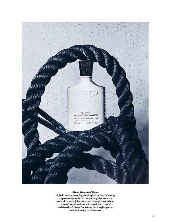 Silver Mountain Water by Creed, 3.3 oz EDP Spray for Unisex New In Box Authentic