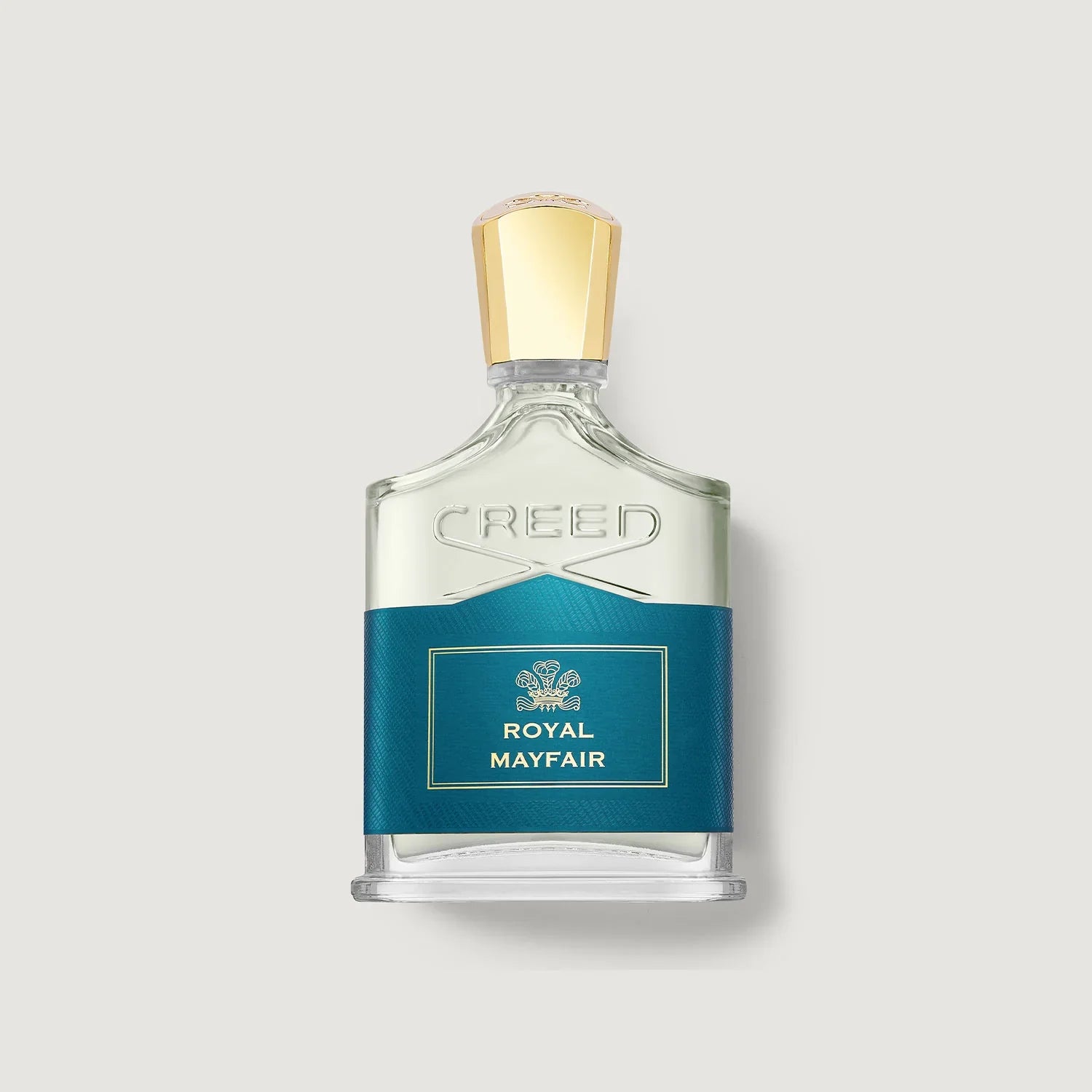 Creed Royal Mayfair perfume bottle on a light gray background