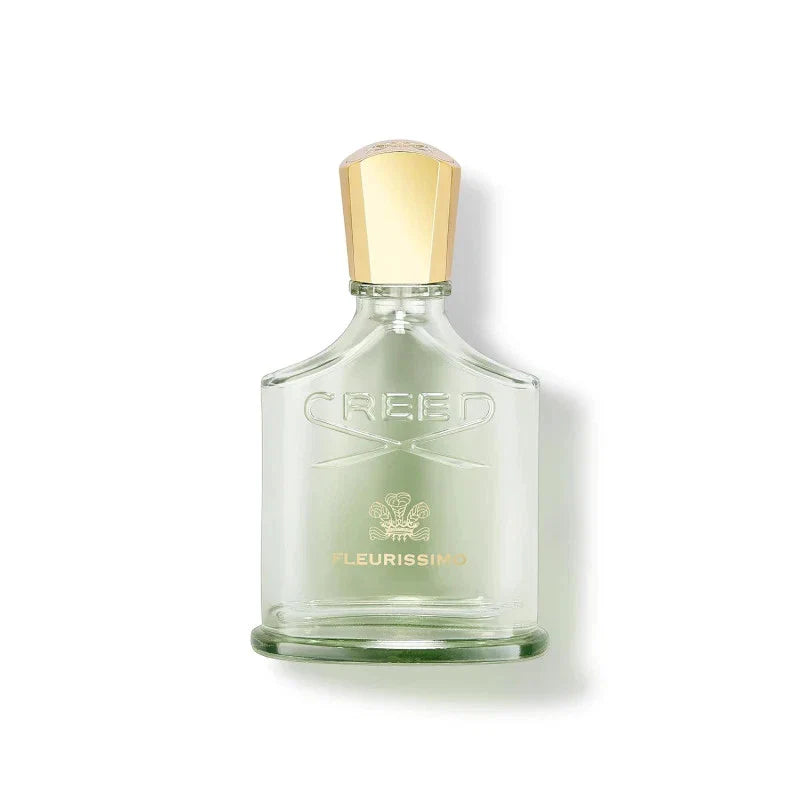 Creed perfume bottle on a white background