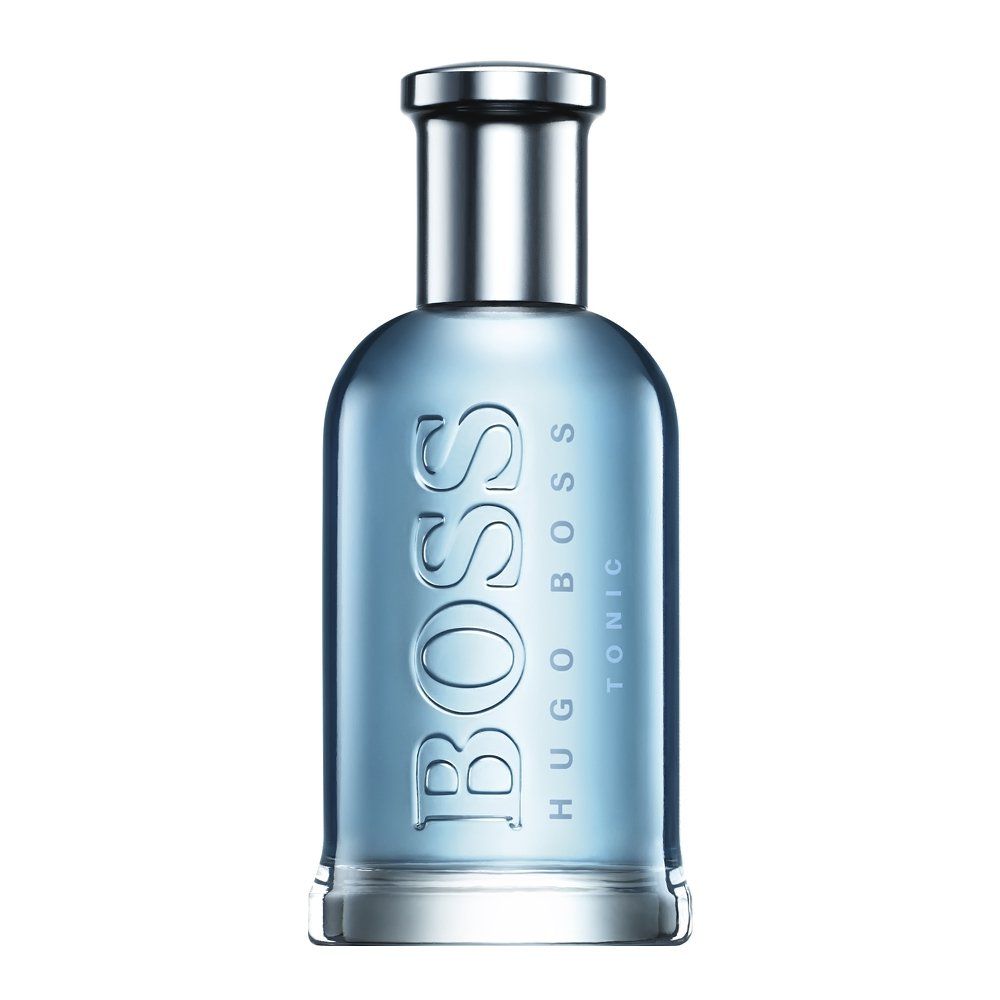 Hugo Boss Bottled Tonic perfume bottle on a white background