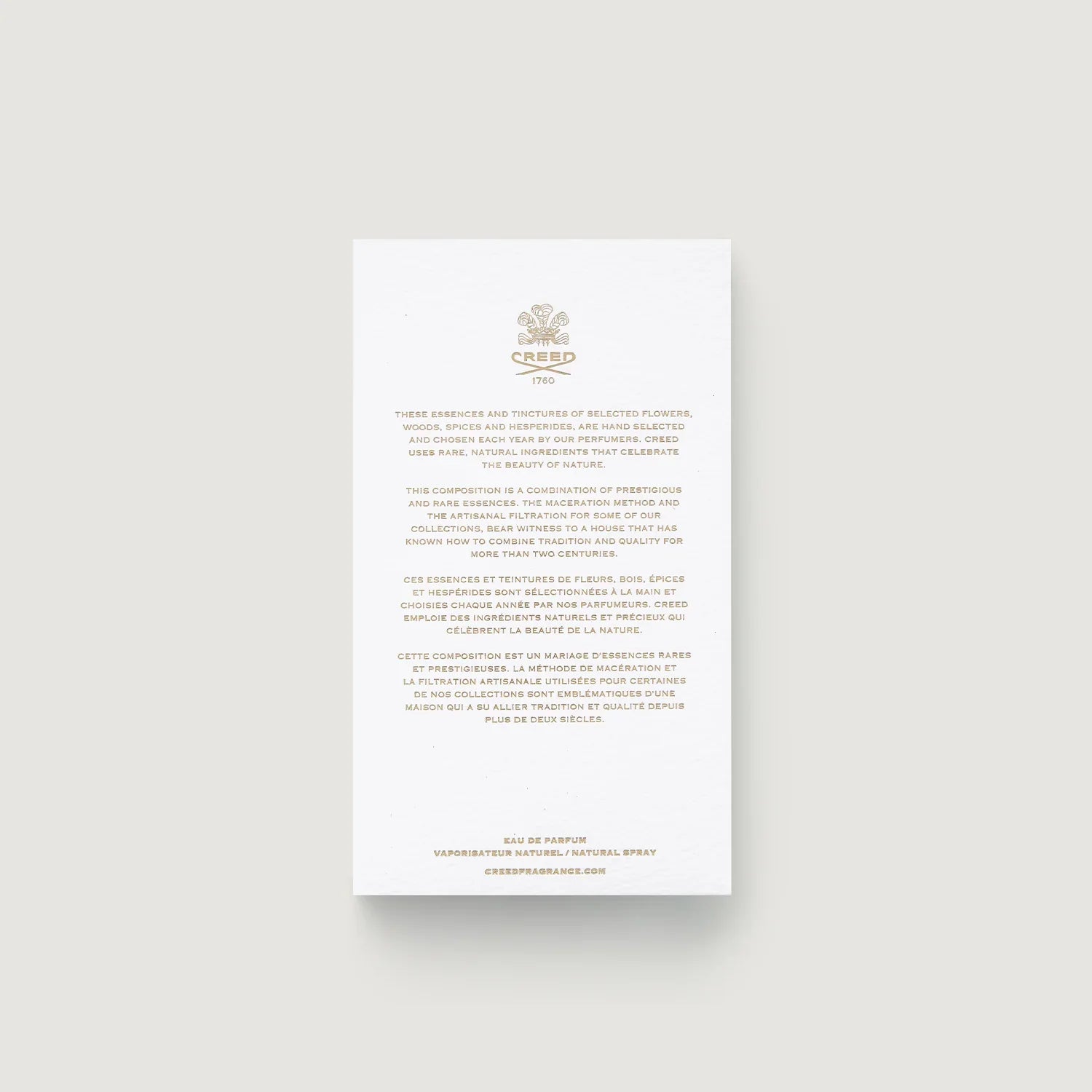 Creed Green Irish Tweed Eau De Parfum Spray for Men 100ML